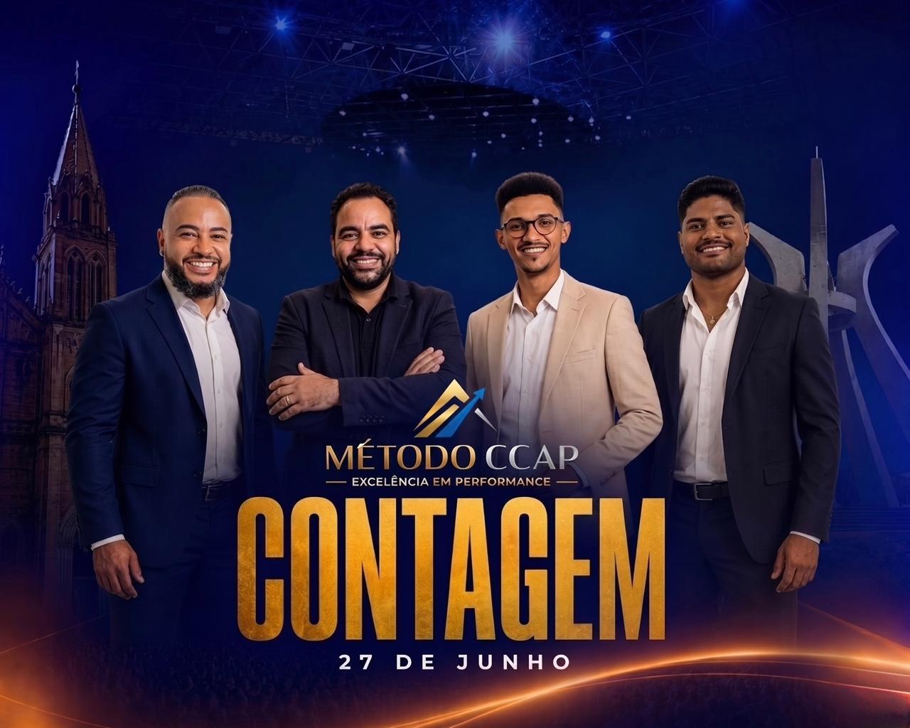 Mentores do Método CCAP no evento Contagem